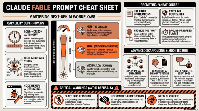 Claude Fable Prompt Cheat Sheet
