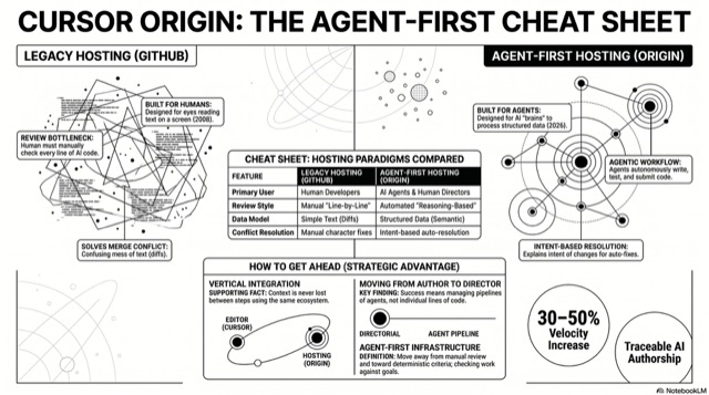 Cursor Origin: The Agent-First Cheat Sheet